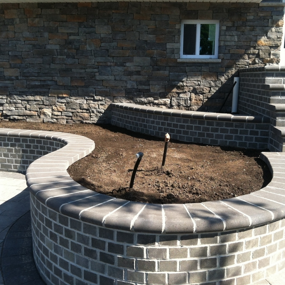 Retaining Wall Installation